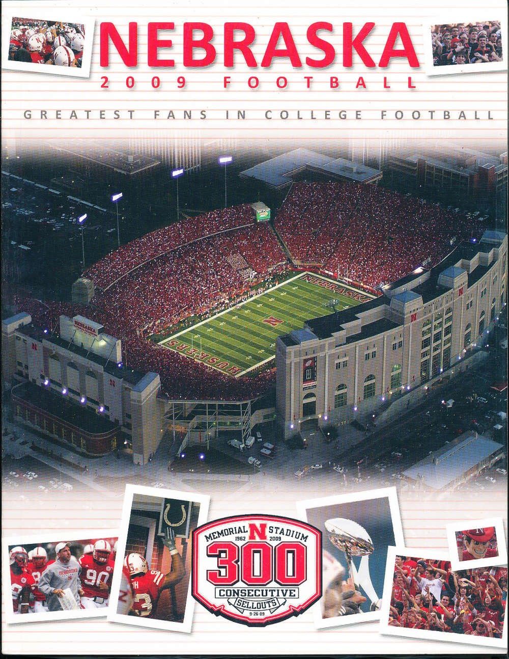 Amazon 2009 Nebraska Football Media Guide CFBmg41 Sports Collectibles