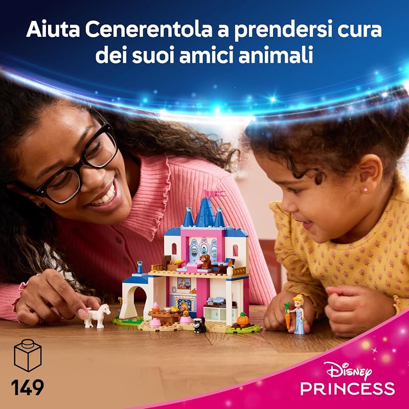 Disney Princess Castello degli amici animali di Cenerentola 43283