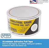 ArmaKit Aluminium Foil Tape 48mm x 10m Self Adhesive Heat Reflective Tape view 2