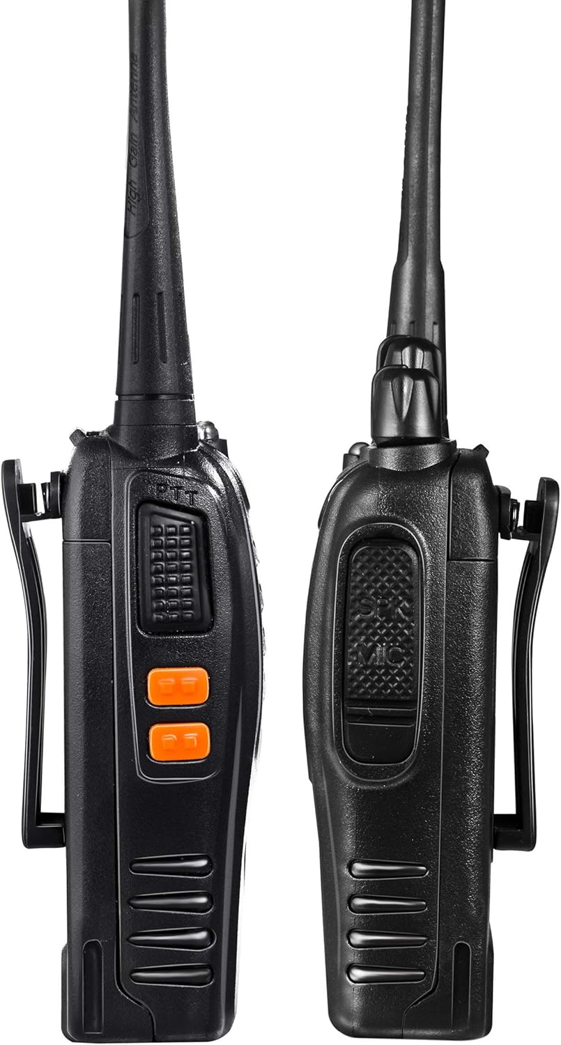 Arcshell Rechargeable Long Range Two-Way Radios with Earpiece 2 Pack UHF 400-470Mhz Walkie Talkies Li-ion Battery and Charger Included: GPS & Navigation