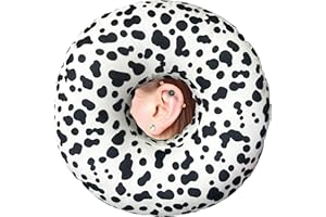 BVOKQUC Ear Piercing Pillow for Side Sleepers Pillows with Holes for Ear Pain,Donut Pillow for Ear Side Sleeping Pillow for Adults CNH Ear Pain Relief Pressure Sores Ear Pillow with Hole in Center
