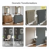 Hemway Chalk Paint Old Stone Grey 1L Matt Finish Furniture & Walls view 5