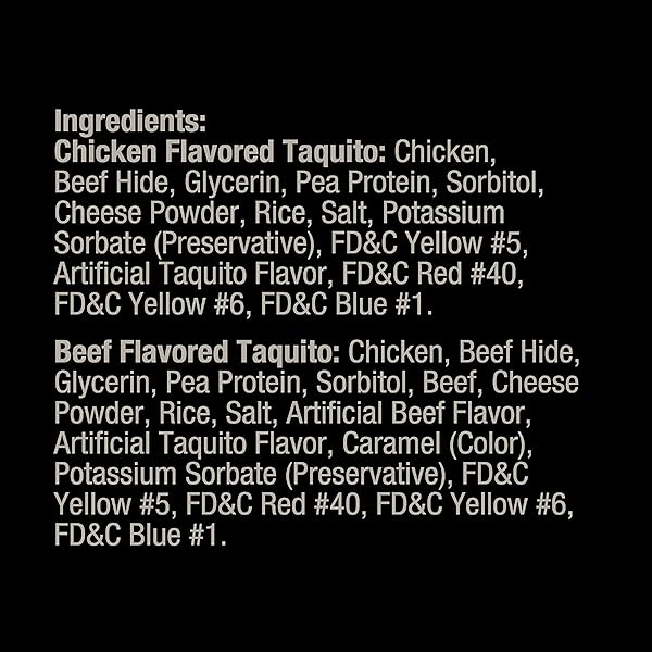 GOOD ‘N’ FUN TRIPLE FLAVOR TAQUITOS FOR DOGS
