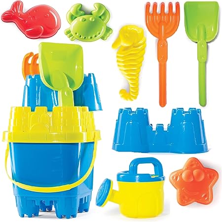 beach bucket and shovel set