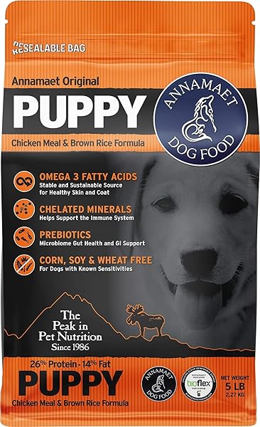 ANNAMAET ORIGINAL PUPPY DRY DOG FOOD, (CHICKEN &...