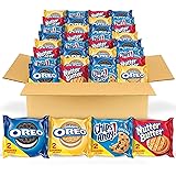 OREO Original, OREO Golden, CHIPS AHOY! & Nutter Butter Cookie Snacks Variety Pack, Holiday Christmas Cookies, 56 Snack Packs