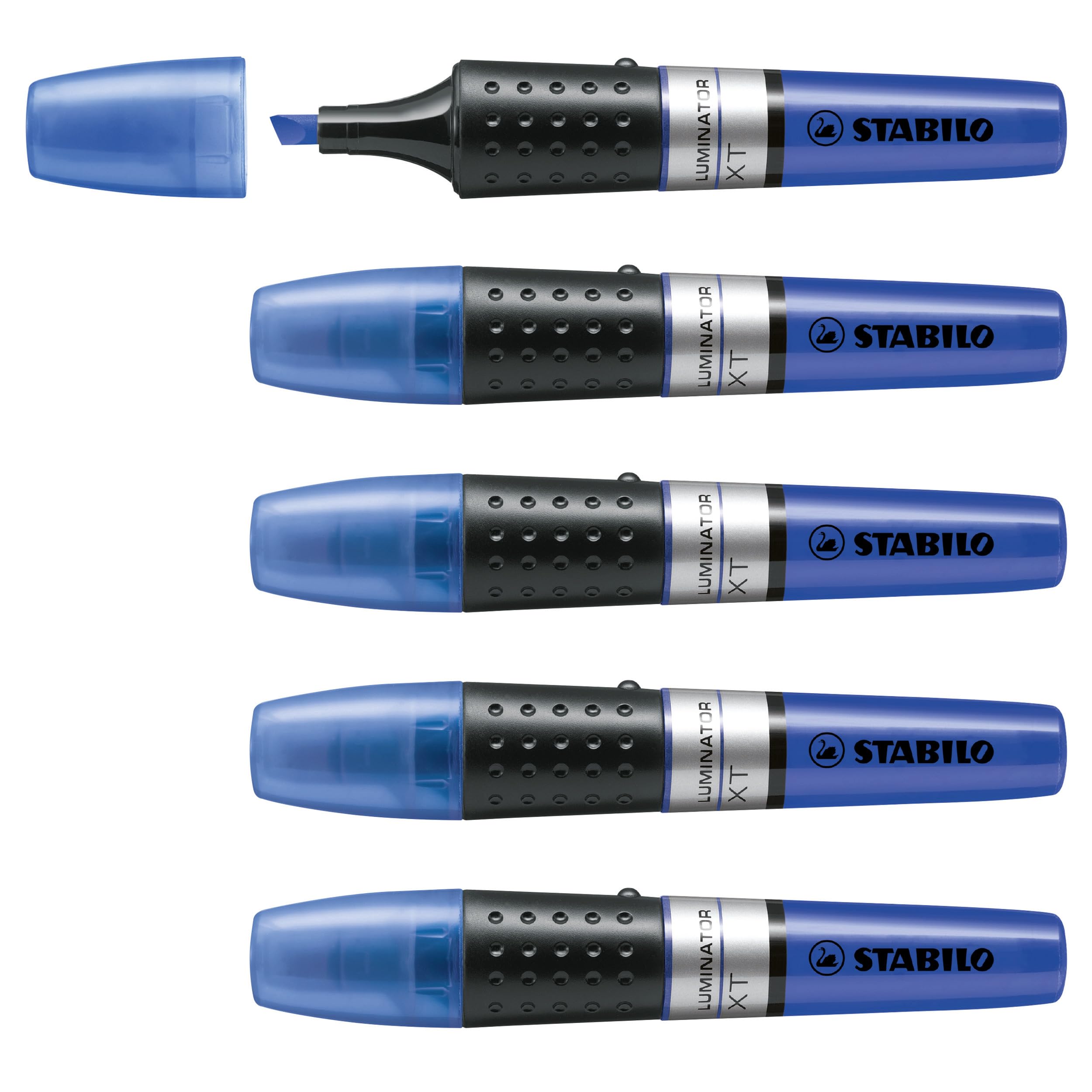 STABILO Highlighter LUMINATOR - Pack of 5 - blue