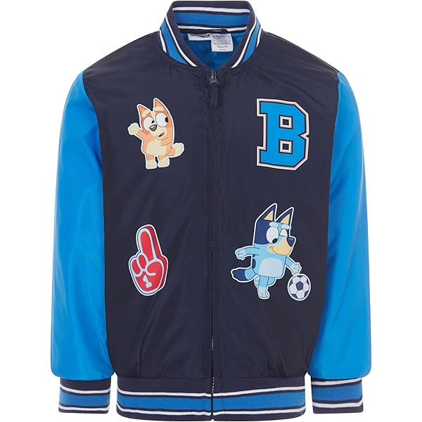 Bluey Bomberjack, Varsityjack Met Lange Mouwen, Schattig Meisjesjack Voor Zomer Of Winter, Roze 134 Bluey Bomberjack, Varsityjack Met Lange Mouwen, Schattig Meisjesjack Voor Zomer Of Winter, Roze 134