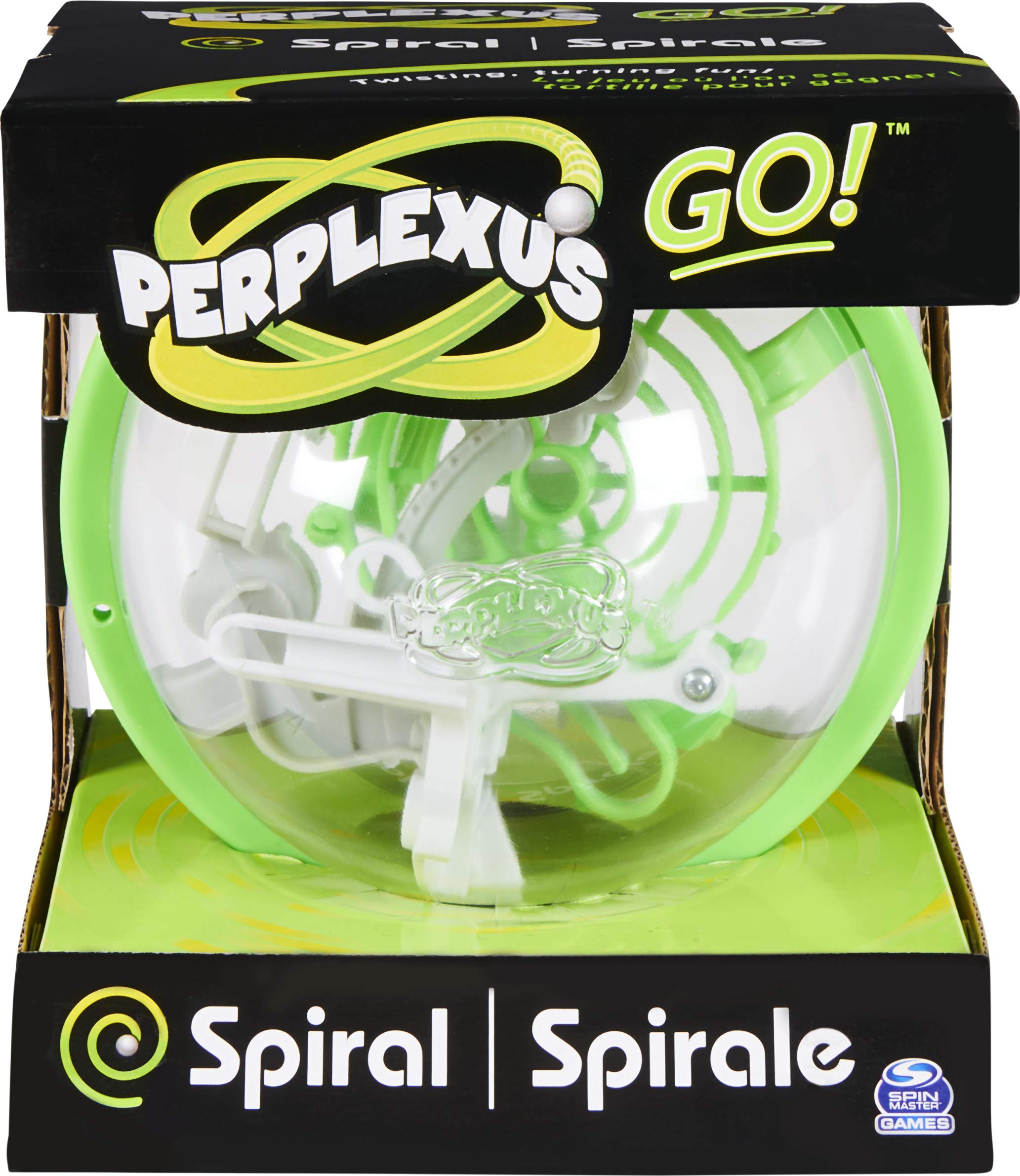 PERPLEXUS GO-3D Maze with 35 Challenges-Action and Reflex Game - Child Toy 8+ Years – US Version