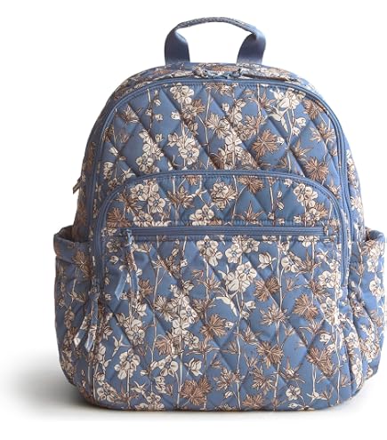 Amazon.com | Vera Bradley Campus Backpack Fireworks Paisley One