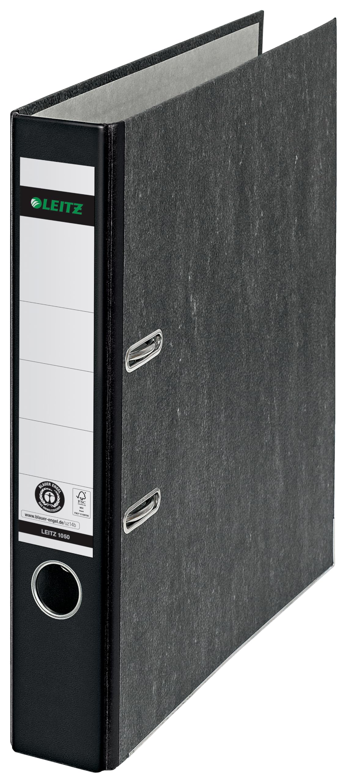 Leitz Lever Arch File, Black, Cardboard A4, 5 cm spine, 10500095