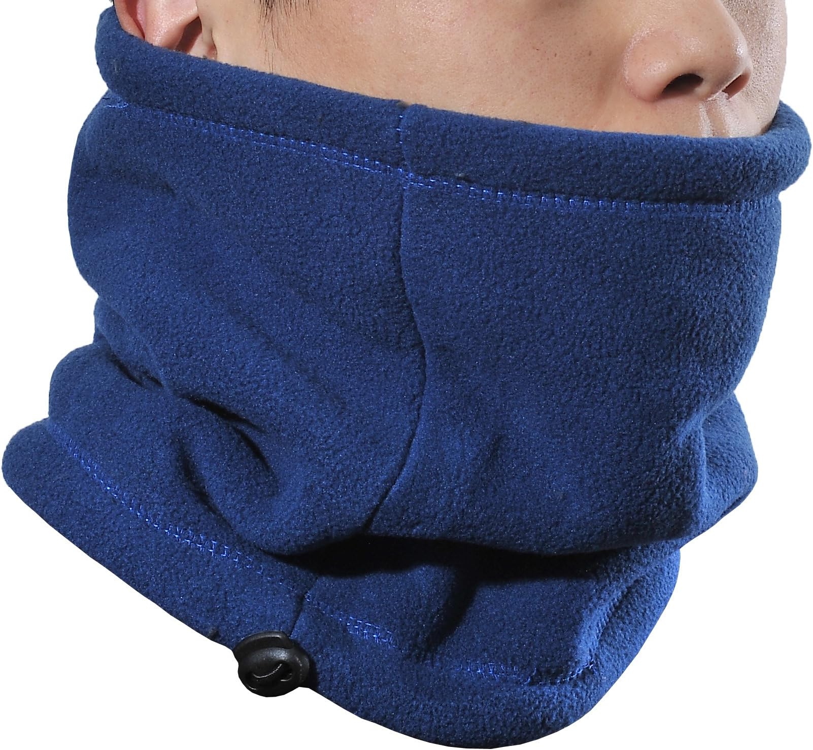 Fleece Neck Warmer Gaiter Ski Mask Winter Scarf for Women & Men Cold Weather Face Cover Motorcycle Cycling Running
