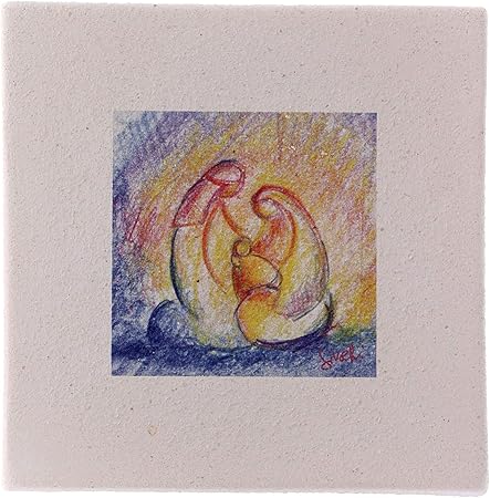 Immagini Natale Nativita.Holyart Miniatura Di Natale Nativita Classica In Creta 10x10 Cm Amazon It Casa E Cucina