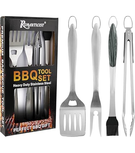 Set 3 Pezzi Utensili Per Griglia Pit Boss Premium Pro - Pinza, Forcella E Spatola - Foto 3