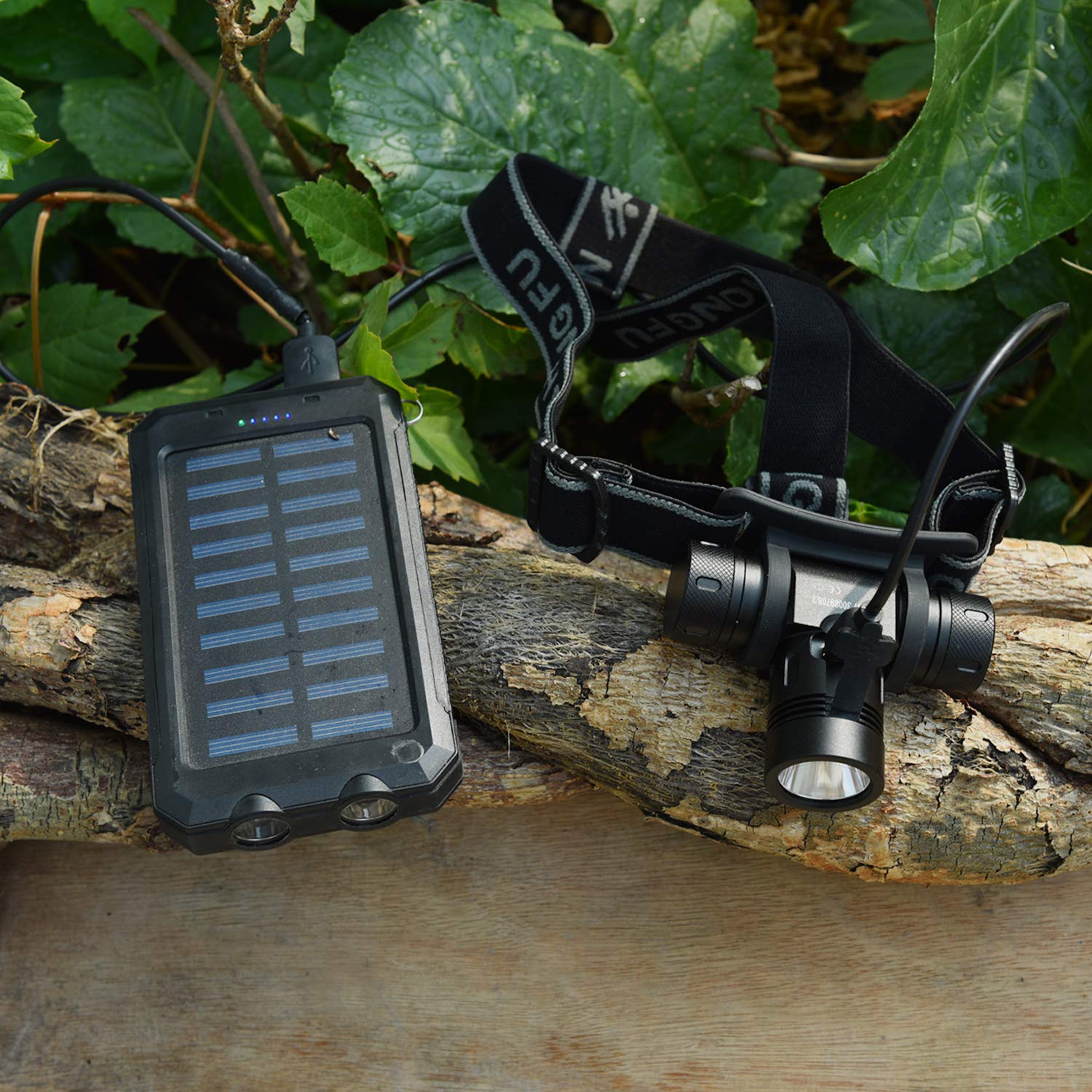 Ultra Bright Headlamp LED Headlight - Professional Flashlight with 4 Modes 90º Moving Zoomable USB Rechargeable Batteries Waterproof Headband,Best for Camping Running Hiking Hunting