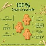 Organix Mini Gingerbread Men Organic Toddler Snacks 5 x 20 g Pack x4 Boxes view 2