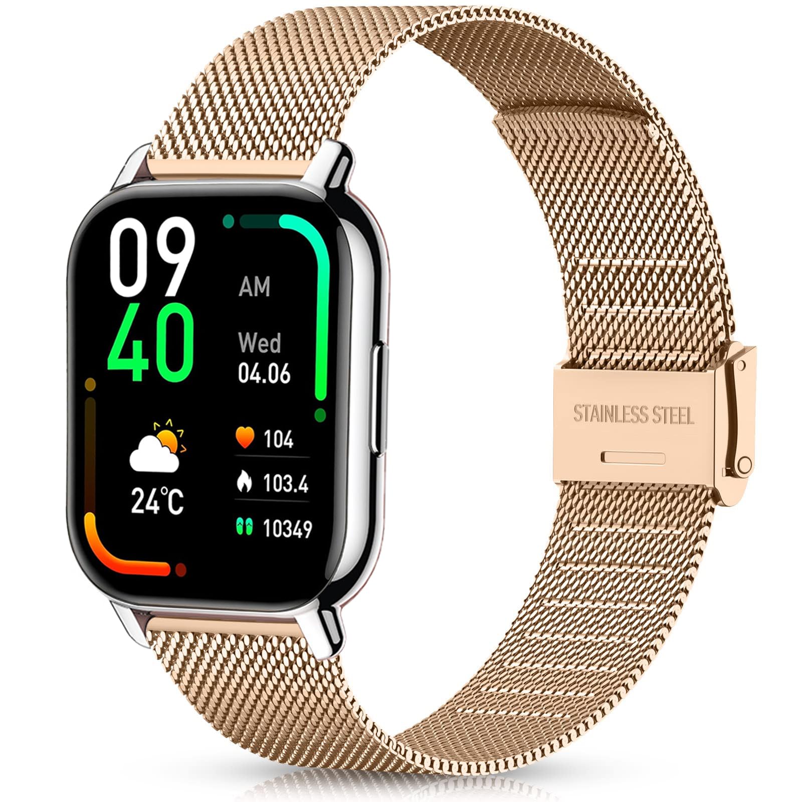 Photo 1 of Harikiri Metal Bands Compatible with Fitpolo smart watch IDW13/IDW16/IDW19,22mm Straps for Woneligo W13,Veryfit IDW19,TOOBUR IDW26/IDW20/IDW16,FITVII HM57/HM78/H56,RUIMEN D1/H1 for Smartwatch