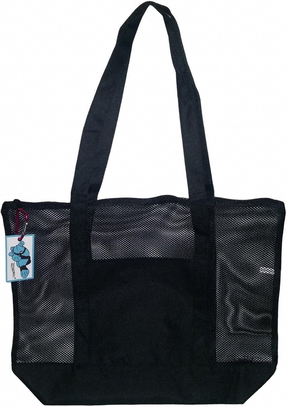 Black beach tote bag Clearance