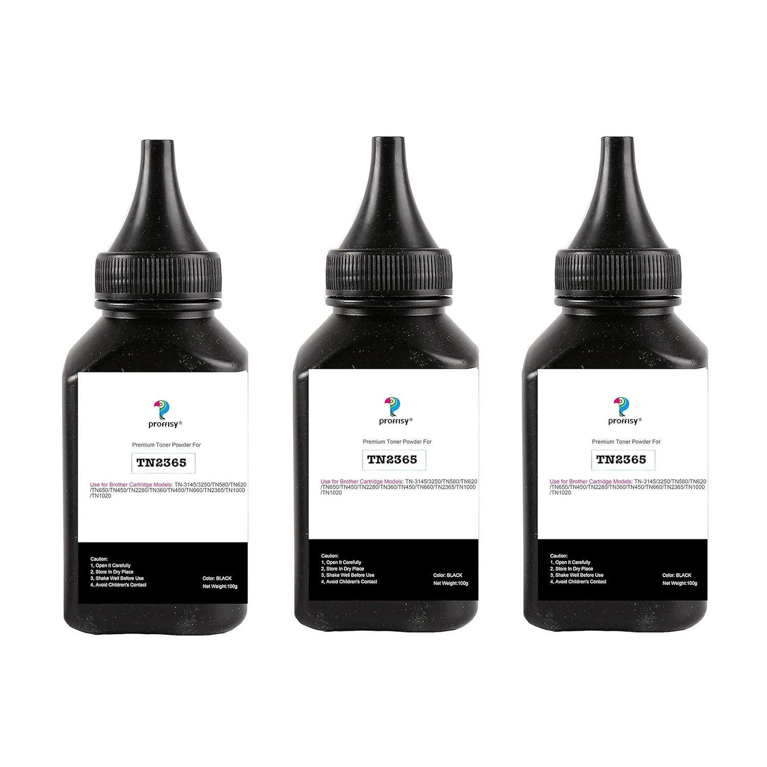 proffisy Toner Powder Refill for Brother TN B021100gm, Compatible