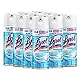 Lysol Disinfectant Spray, Sanitizing and Antibacterial Spray, For Disinfecting and Deodorizing, Crisp Linen, 12.5 Fl. Oz (Pack of 12)