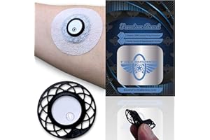 FREEDOM BAND Protective Cover for Freestyle Libre 3 Reusable Shield Guard + 2 Hypoallergenic Overlay Flex Cover Patches