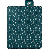 Northwest NFL Philadelphia Eagles Compact Travel Picnic Blanket, 50" x 60", Clean