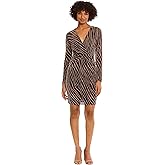 Donna Morgan Women's Holiday Sequin Foil Glitter Shimmer Metallic Dress Occasion Party Date Night Out Guest of