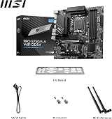MSI PRO B760M-A WIFI DDR4 Motherboard Micro-ATX LGA 1700 Intel 14th 13th 12th view 7