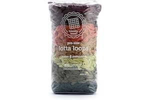 friendly loom Quality Cotton Weaving Loops in Earthtone Inspired Colors – 10” PRO Size | Weave 6 Functional Potholders | Made in The USA