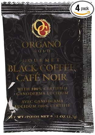 Organo Gold Gourmet Black Ganoderma Coffee 1 Box Of 30 Sachets