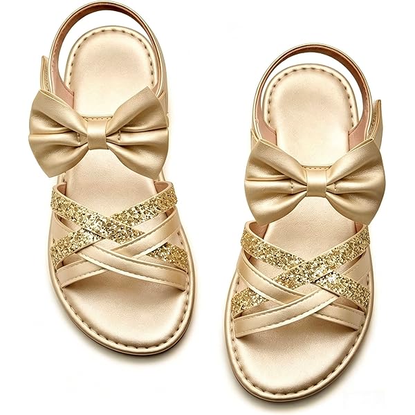 Amazon.com | bebe Girls Sandals – Lightweight Flat Toddler Sandal