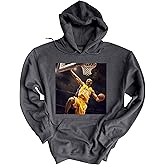 Kobe Basketball Bryant Hoodie, Los Angeles Basketball Fan Shirt, The Legend Black Mamba Sweatshirt, Basketball Player Hoodie, Casual Sportswear Athletic Hoodie (DARK HEATHER, YOUTH LARGE)