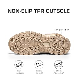 DREAM PAIRS Snow Boots for Women Waterproof Mid