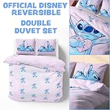 Disney Stitch Duvet Cover Set Kids Teens Single Double Pink Stitch view 2