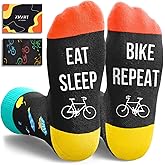 Zmart Transportation Gifts for Men - Pilot Airplane Aviation Socks, Bicycle Socks for Adults