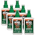 Repel 100 Insect Repellent, Repels Mosquitos, Ticks and Gnats, For Severe Conditions, Protects For Up To 10 Hours, 98% DEET (Pump Spray), 4 Fl Oz (Pack of 6)
