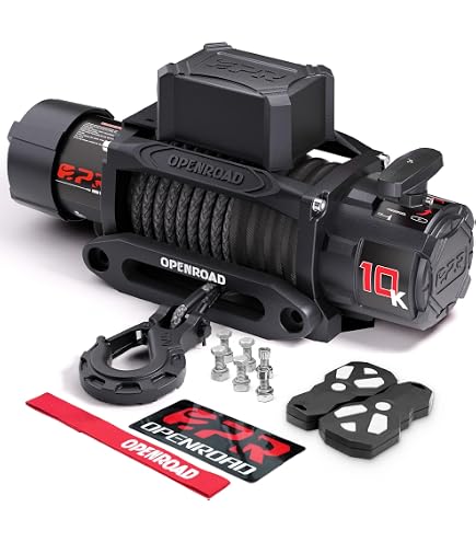BULLDOG 8000lb Winch With Wire Rope - 5.2HP Motor For Heavy Duty Truck & Off-Road Recovery