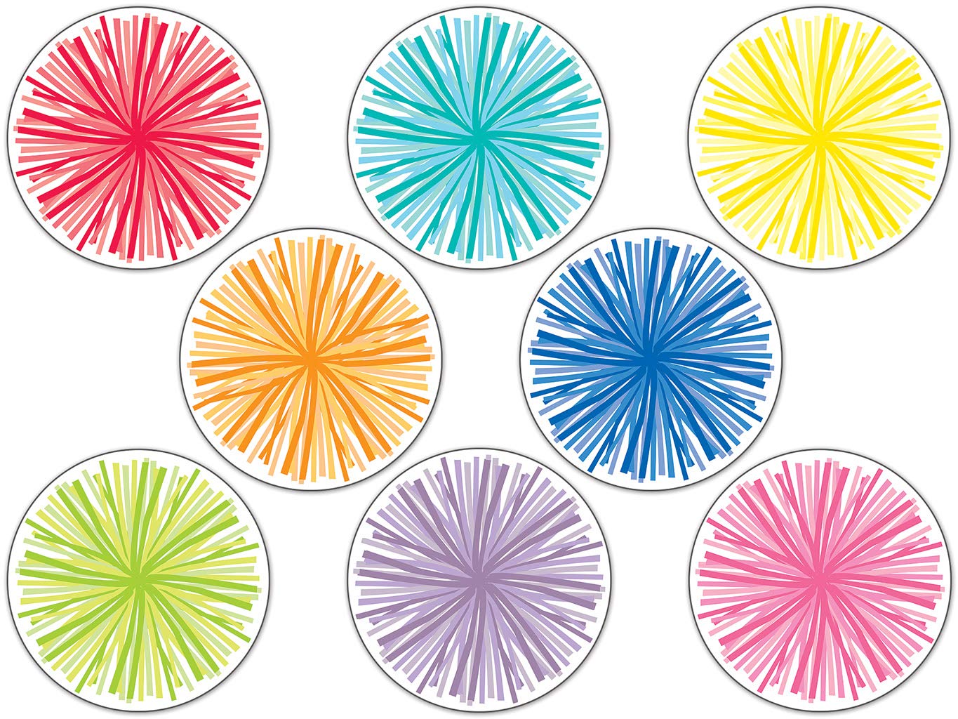 Buy Schoolgirl Style Hello Sunshine 12 Piece Extra Large Poms Bulletin