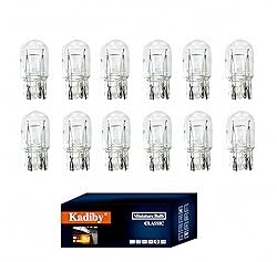 Kadiby12pcs 7443 7443LL 7443ST Light Bulb T20 12v