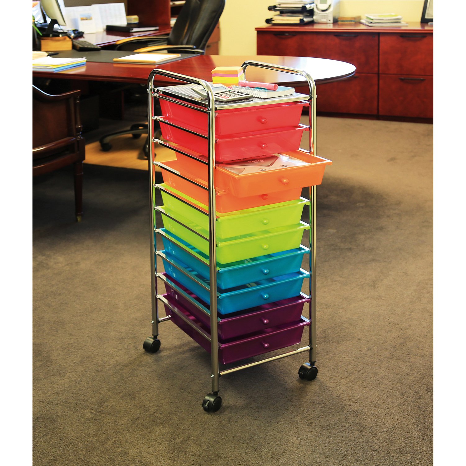 10 Drawer Organizer Cart 32 Reg 37 Great For Classrooms