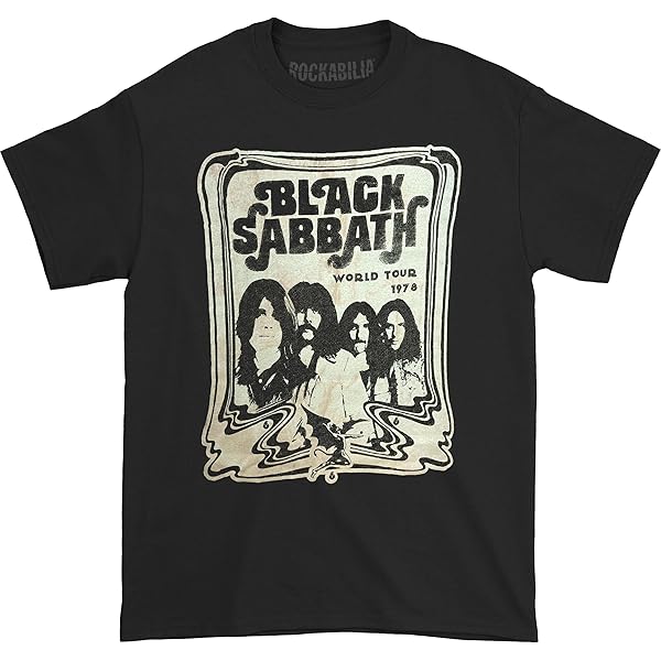 Amazon.com: Black Sabbath T Shirt The End 2016 Tour Flaming
