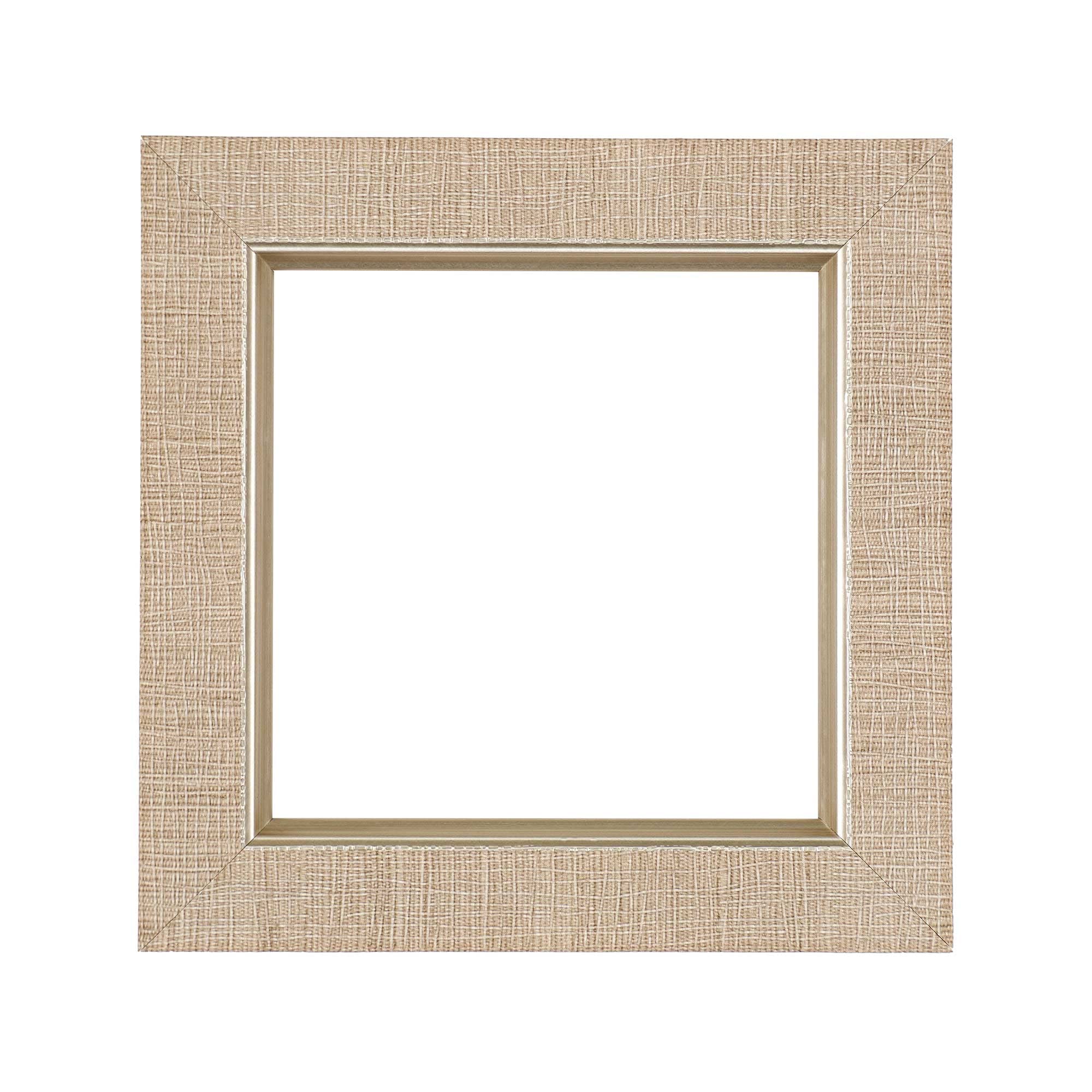 ElekTek Decorative Switch Surround Frame Cover Finger Plate Classic Edged Sand Linen White Gold — image 1