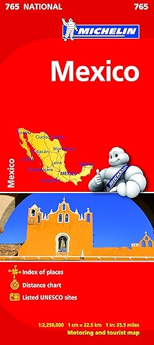Download Mexico - Michelin National Map 765 PDF