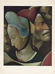 1971 Vintage HIERONYMUS BOSCH /"TEMPTATIONS OF SAINT ANTHONY/" #6 COLOR Lithograph