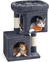 Feandrea Cat Tree Tower 67 cm S Smoky Grey PCT611G01V1