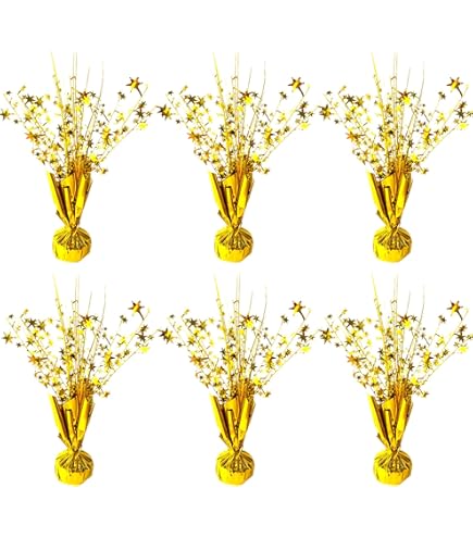 Beistle Centre De Table En Cascade De Palmier Vert/doré