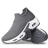 YHOON Women's Slip-On Walking Shoes Sock Shoes Women Mesh Athletic Sneakers Nurse & Work Shoes