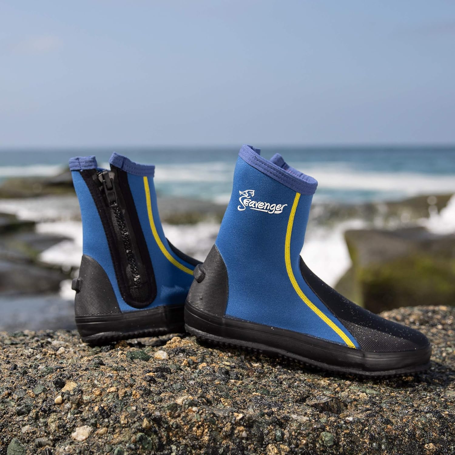 Seavenger Tall 3mm Neoprene Tortuga Dive Booties Outdoor Recreation ...