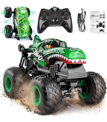 Amazon.com: NKOK Stunt TwisterZ Wild Fire Remote Control Car for