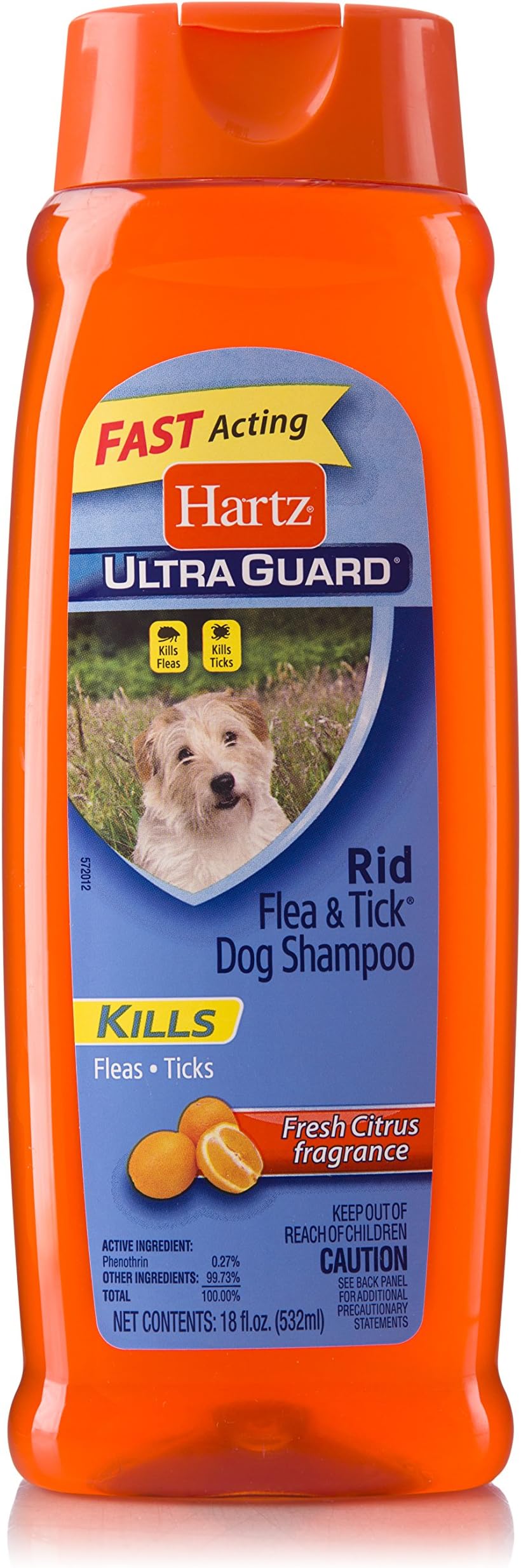 Hartz UltraGuard Citrus Scented Rid Flea & Tick Dog Shampoo